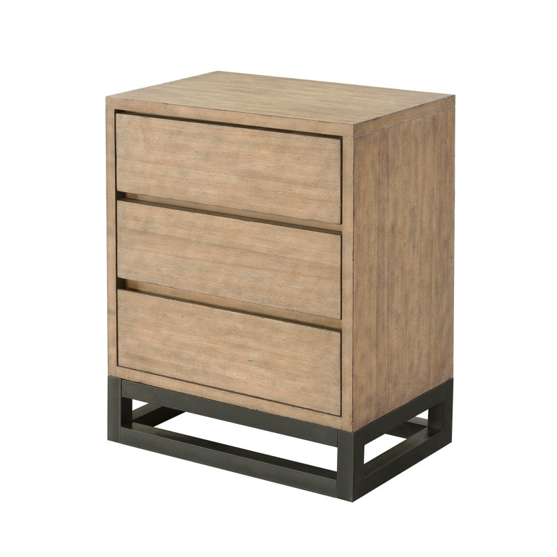 Mercury Row® Joshua Solid Wood Nightstand & Reviews Wayfair